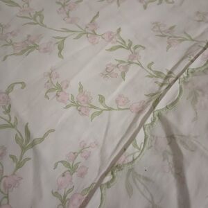 Schweitzer Linen Floral Bedding 1 Flat Sheet 100% Finest Egyptian Cotton